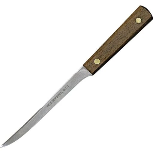 Old Hickory 417 Fillet Kitchen Knife With Hickory Handle -Buck Knives Shop 107071 107099