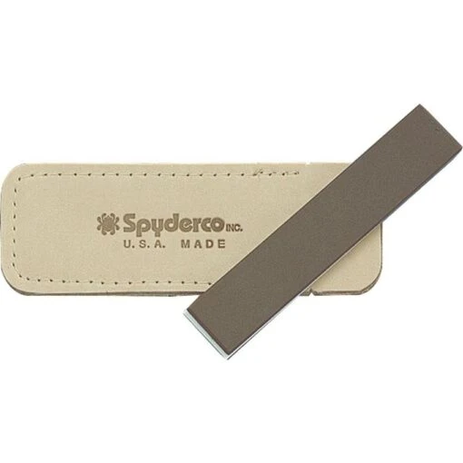 Spyderco 303MF Double Stuff Pocket Comes With Leather Storage Case -Buck Knives Shop 111878 111908