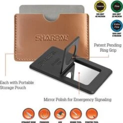 Sharpal 116N Credit Card Diamond Stone Set Sharpener -Buck Knives Shop 111962