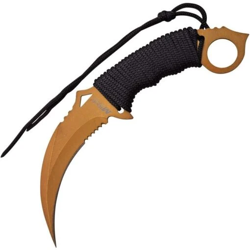 MTech 2076GD Gold Fixed Blade Knife -Buck Knives Shop 209185 209208