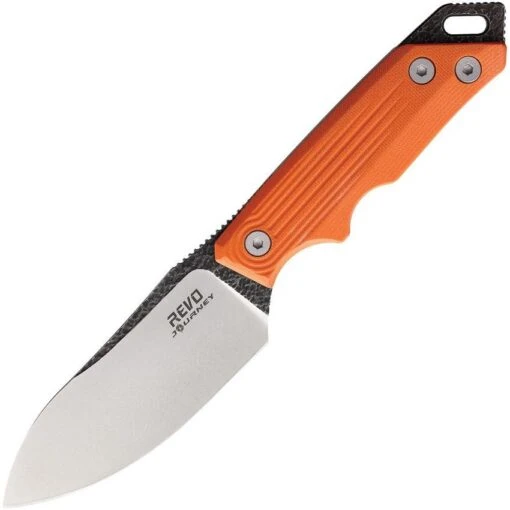 Revo RJ1FIXORG RJ-1 Fixed Blade Orange -Buck Knives Shop 314698 314703