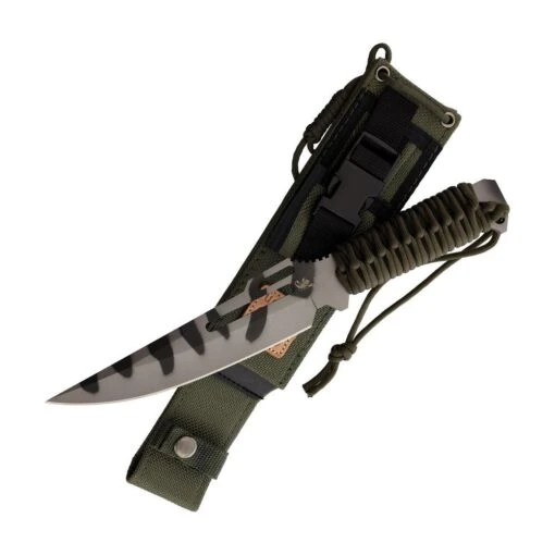 Linton 93048 Fixed Blade Camo -Buck Knives Shop 316862 316867