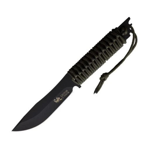 Linton 97057B Fixed Blade Black -Buck Knives Shop 316874 316879